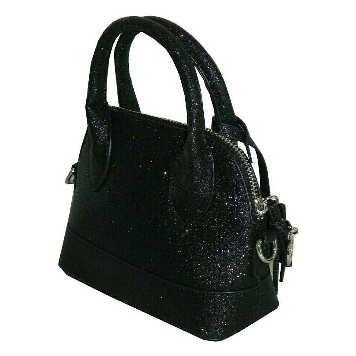 Cross body bags Gaelle Paris - Black glitter shoulder bag - GBDA2506NERO