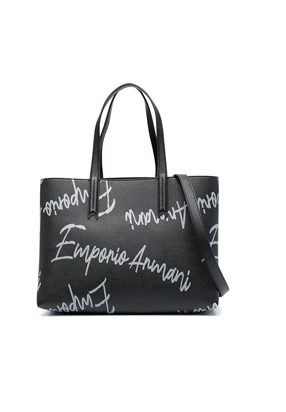 Borsa Emporio Armani bauletto logato Y3D245 Y486A nero roccia