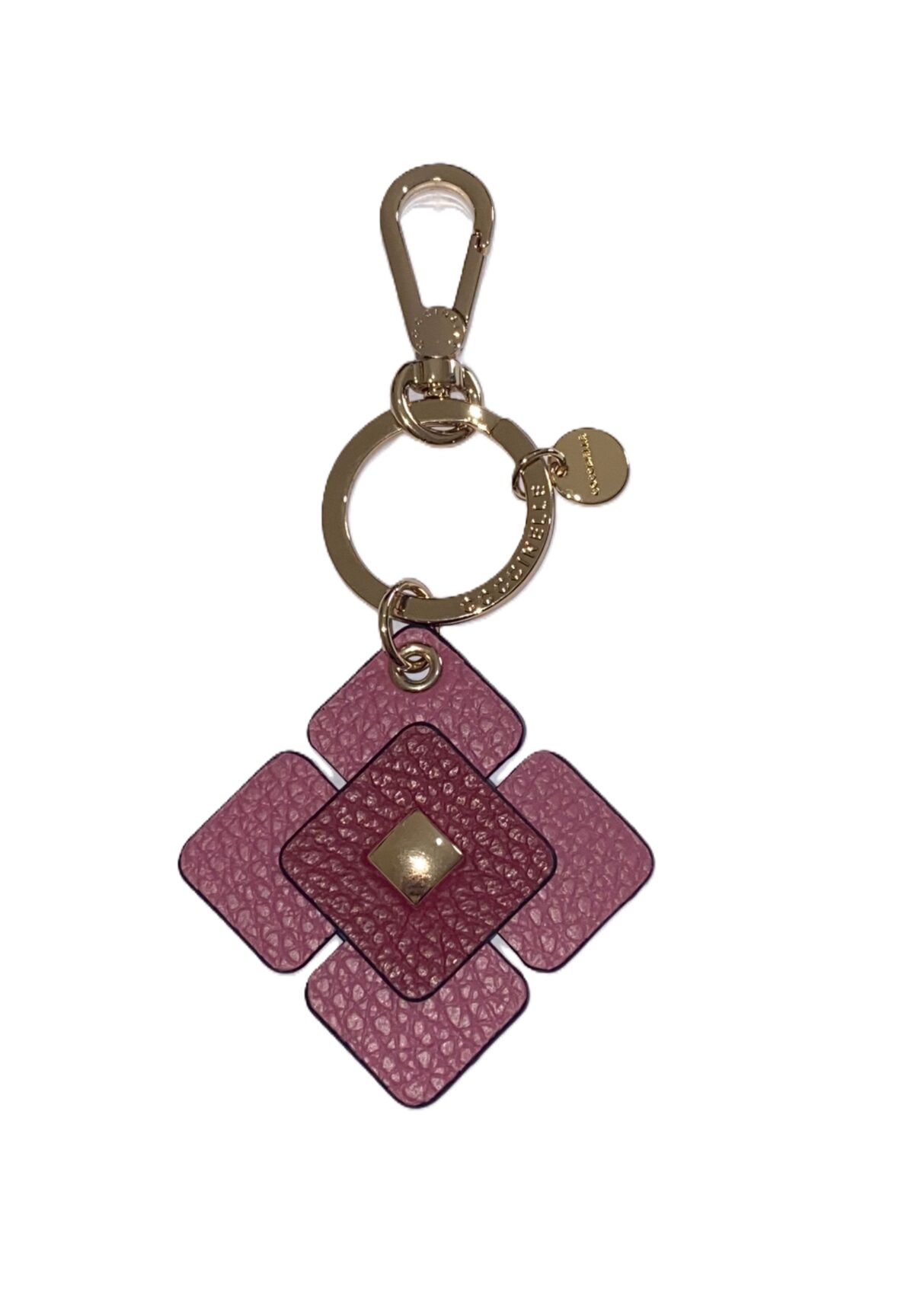 Portachiavi Coccinelle metal flower E2PC1410501 421 pulp pink garnet red